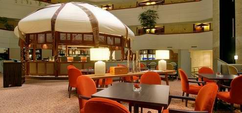 Almaty hotel Hyatt Regency Almaty view