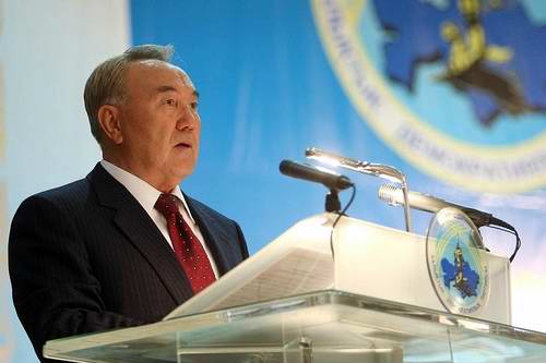 Kazakhstan President Nursultan Nazarbayev