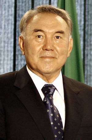 Kazakhstan President Nursultan Nazarbayev