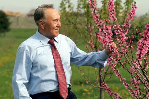 Kazakhstan President Nursultan Nazarbayev