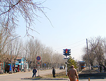 Akkol city, Kazakhstan scenery