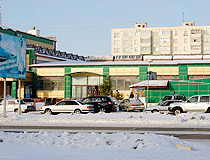 Aksai city street view