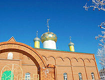 Aksay city church view