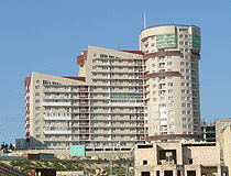 Aktau city, Kazakhstan view