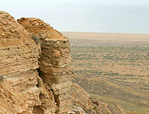 Aktobe region, Kazakhstan scenery