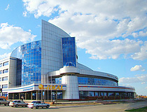 Atyrau city street view