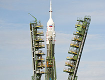 Baikonur cosmodrome, Kazakhstan view