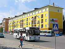 Balqash city street view