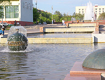 Karaganda city, Kazakhstan view