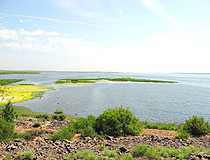Karaganda oblast nature view