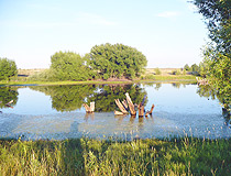 Karaganda oblast, Kazakhstan scenery