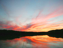 Karagandy oblast, Kazakhstan scenery