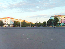 Kentau city central square