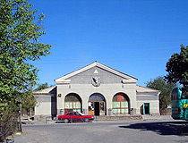 Kentau city street scenery