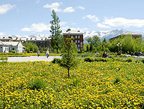 Ridder city, Kazakhstan scenery