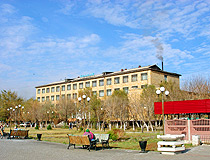 Saran city, Kazakhstan view