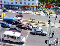 Shymkent city, Kazakhstan street
