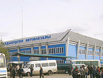 Taldykorgan city bus station