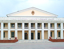 Taldykorgan city scenery