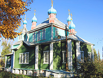 Talgar city church view