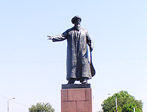 Taraz city monument view