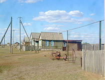 West Kazakhstan oblast village