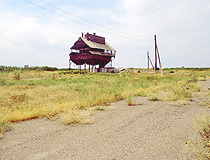Zhambyl region, Kazakhstan scenery